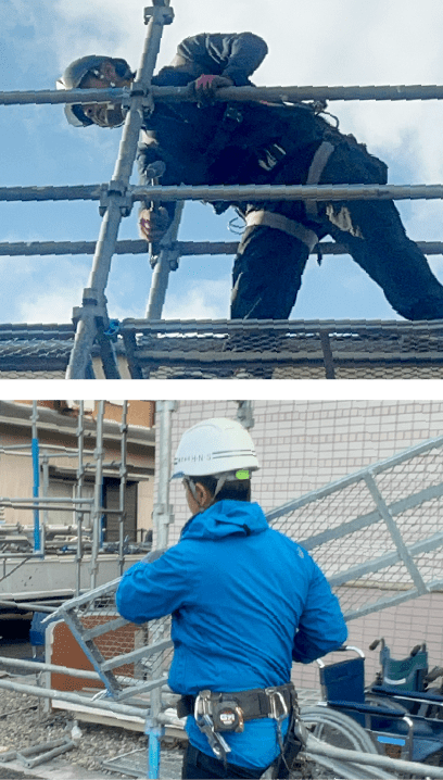 足場工事の仕事について